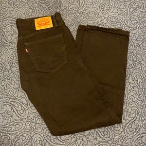 NWOT Levi’s men’s black jeans